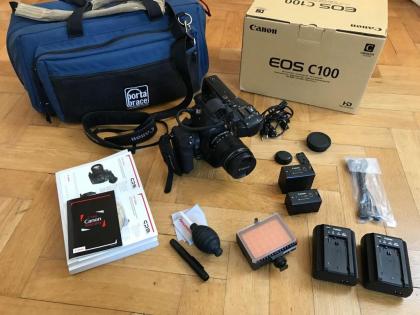Canon EOS C100 Dual Pixel AF, Objektiv 18-135