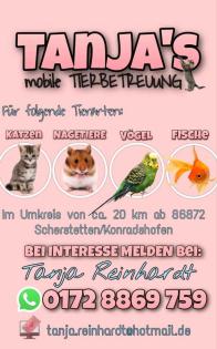 Biete Mobile Tierbetreuung