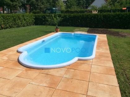 GFK POOL Schwimmbecken Schwimmpool Fertigbecken