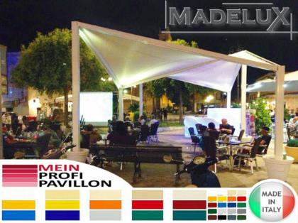 Pavillon Segel 5x5 Terrassendach Restaurant personalisierte Farbe Pvc Pergola