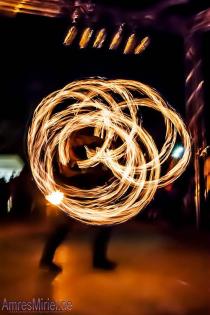 Atemberaubende Feuershow! Feuerspucker & Feuerschlucker FIRE TWISTER mit Feuersc