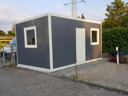 Bürocontainer Pförtnerbüro Büroraum Pausenraum 5, 00m x 3, 00m x 2, 16m