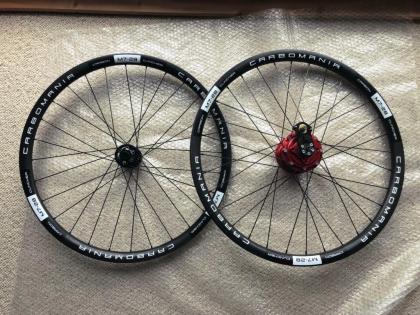 Rohloff Highend-Carbon Laufradsatz, Gates, neuwertig, 650B (27, 5