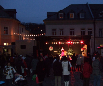 Showtruck Weihnachtsprogramm und Weihnachtsshow buchen