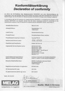 Melag Vacuclav 40B+