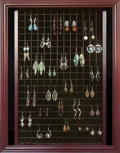 Schmuckschrank Bilderrahmen und/ oder Vitrine - All-in-One ! Blau