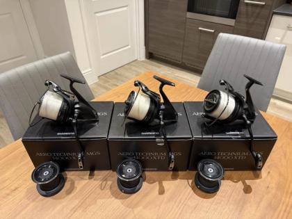 3 x Shimano Aero Technium Mgs 14000 XTD