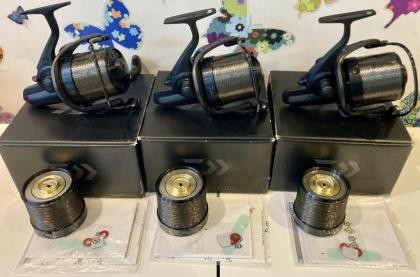 3 x Daiwa Basia SLD QD. BasiAir/ DCR-Stil schwarze