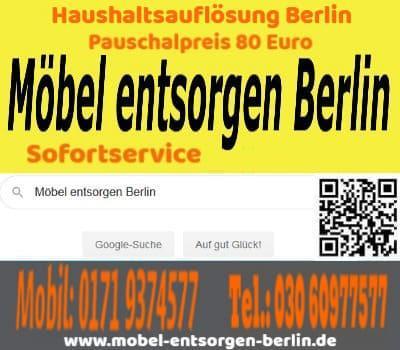 Möbel entsorgen Berlin