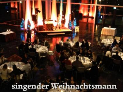 Singender Weihnachtsmann für Ihre Weihnachtsfeier