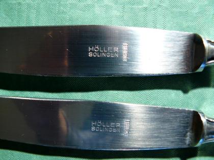 Menübesteck Höller versilbert antik (BE022)
