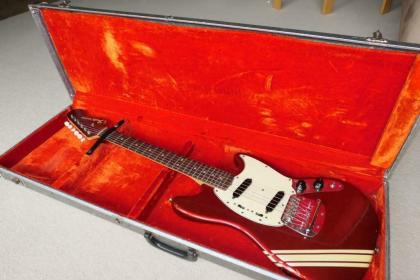 Fender Mustang 1969 Competition Red Original