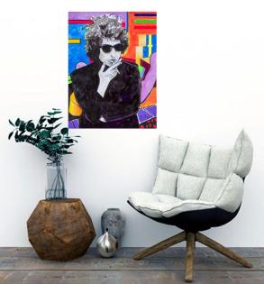 PIERCE BROSNAN Kunstwerk. 007 Souvenir aus USA! Blickfang! Supergeschenkidee.