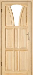 Holztür 30-Serie Schiebetür Zimmertür Innentür Kiefer Zarge 60/ 70/ 80/ 90 204 H