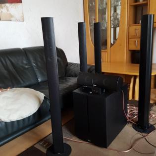 Teufel Columa 300 MK mit Teufel Receiver mit Fernbedienung