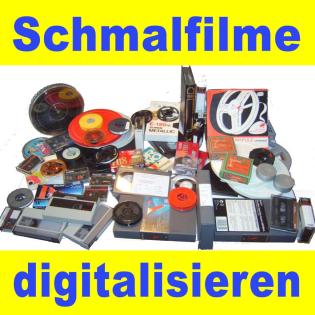 Schmalfilm- Video- und Dia-Digitalisierungs-Service - preiswert & professionell