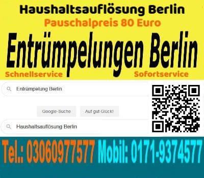 Haushaltsauflösungen Berlin