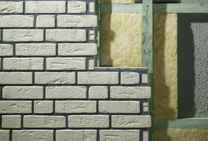 Fassadenelemente, Klinkerfassade, Vorhangfassade 84 qm
