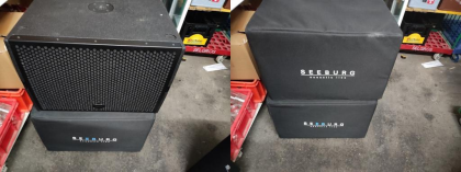Seeburg Acoustic Line Pa Anlage Aktiv komplett. Mit viel Zubehör.