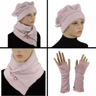 Mütze Schal Handschuhe Set