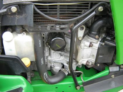 Gebr. John Deere 355D DIESEL Rasentraktor Kleintraktor Aufsitzmäher
