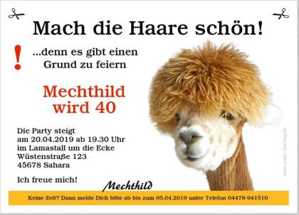 Lustige und ausgefallene Geburtstagseinladungen