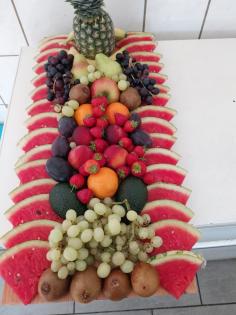 Fesstagspute 20 kg mit Obstplatte
