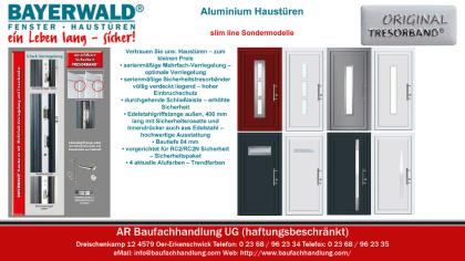 Bayerwald Aluminiumhaustüren slim line – Aluminium Haustüren