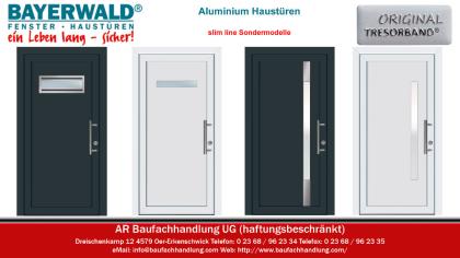 Bayerwald Aluminiumhaustüren slim line – Aluminium Haustüren