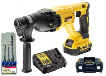 DEWALT Bohrhammer SDS + 18V DCH133P1 1x5Ah Bohrarbeiten Beton Mauerwerk bis 26mm