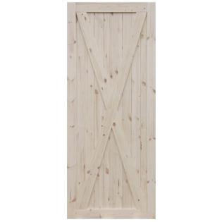 RADEX LOFT XI 60 70 80 90 Holztüren Rohholzflügel mit Knoten