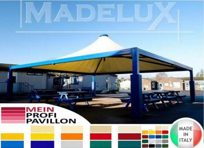 Pavillon Restaurant 13x13 personalisierte Farbe Pvc Café Pergola Lager Parkplatz