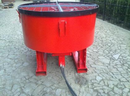 Betonmischer Mischer mit hydraulischem Antrieb Mischmaschine Zementmischer 800L