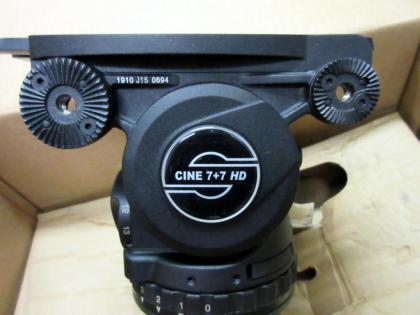 Sachtler 1910 Cine 7+7 HD Fluidkopf 100mm Kugelkopf trägt bis zu 22kg