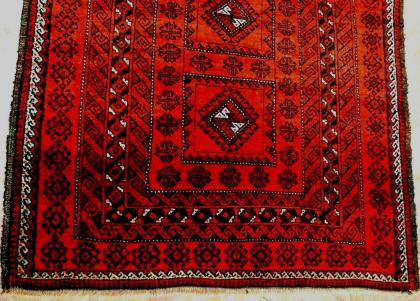 Orientteppich Nomaden 207x104 ca. 120 J. alt (T110)