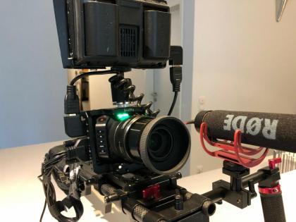 BMCC Black Magic Micro Cinema Camera mit viel Zubehör