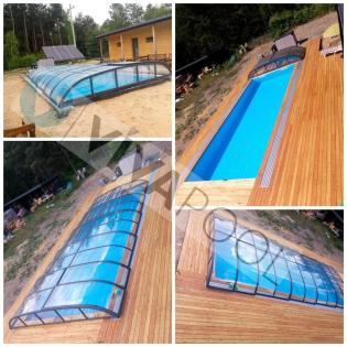 GFK Comfort Pool PAlermo 6, 50 x 3, 00 x 1, 50 Polyesterpool Einbaubecken+Techni