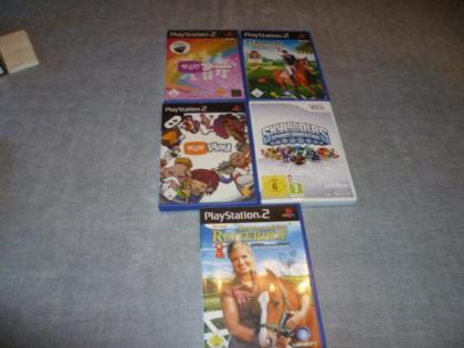 Playstation 2 Spiele und ein Wii Ab 6 Jahre . Nr.157