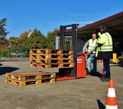 Staplerkurs Fahrtraining Einsteiger und Profis