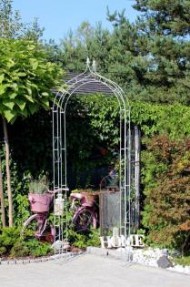 Rosenbogen LOSLAU Pergola Rosen Rankhilfe Torbogen Gartendeko