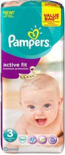 PAMPERS ACTIVE FIT Größe 3 (5-9kg) 50 Stück