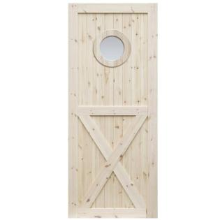 RADEX LOFT OX 80 Holztüren Rohholzflügel Badezimmertüren