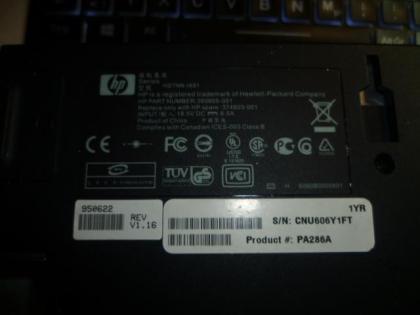 Laptop HP HSTNN-I12C mit Kostenlose Dockingstation , Win USW. Nr. 143