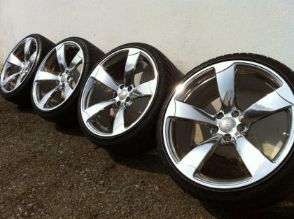 18/ 19/ 20 Chromefelgen mit ABE Komplett 400Euro