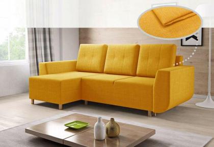 Couch Sofa Ecksofa Malibu im skandinavischen Stil Wohnzimmer Farbenauswahl