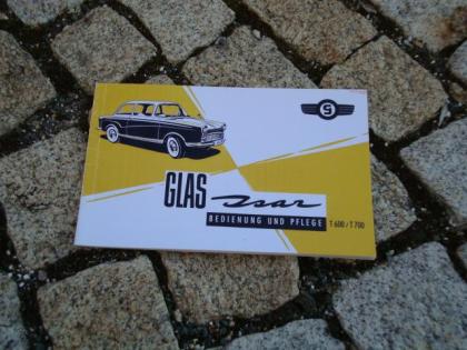 Betriebsanleitung Glas 1700 / 1700 TS 1965