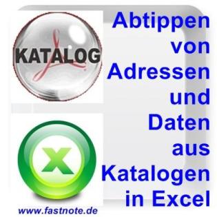 Adressen & Daten abtippen