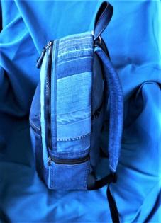 Tasche Echt Jeans Rucksack Backpack Neu handmade