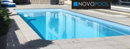Gfk Pool Riviera 7, 5 komplett set Becken Schwimmbecken Technik Vivapool