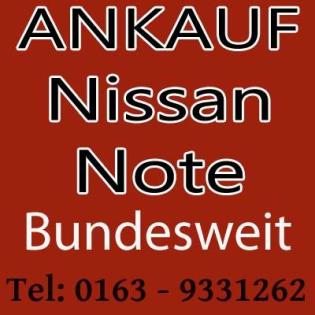 Auto verkaufen Nissan Note - Motorschaden & Unfallschaden